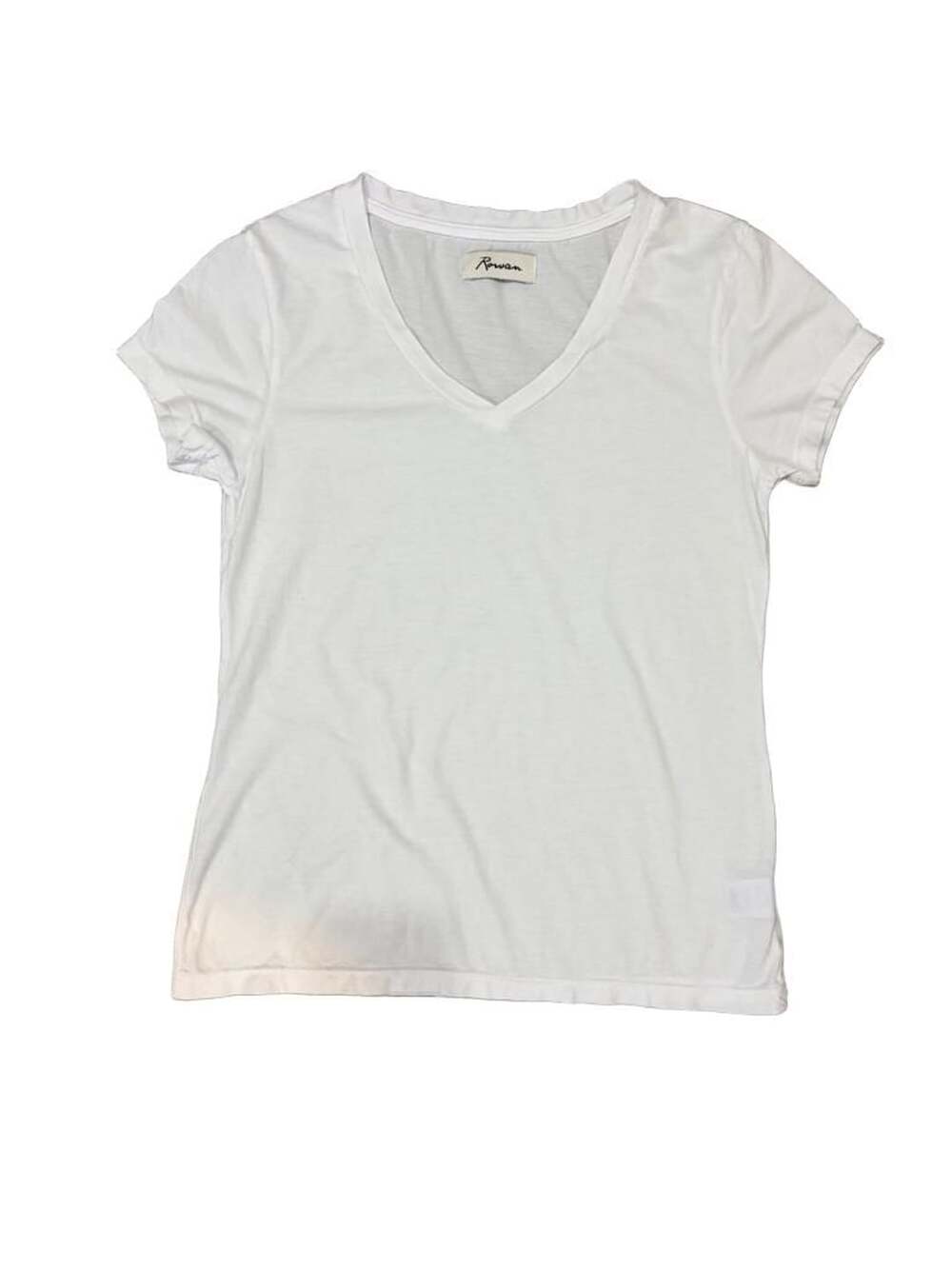 2x Rowan White Round Neck & V-Neck T-Shirt — image 6 of 8
